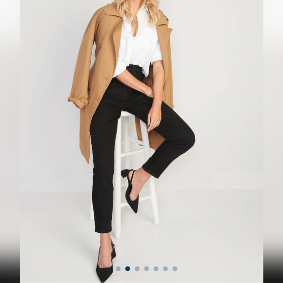 NWT Old Navy High Rise OG Straight Jeans - Picture 1 of 6